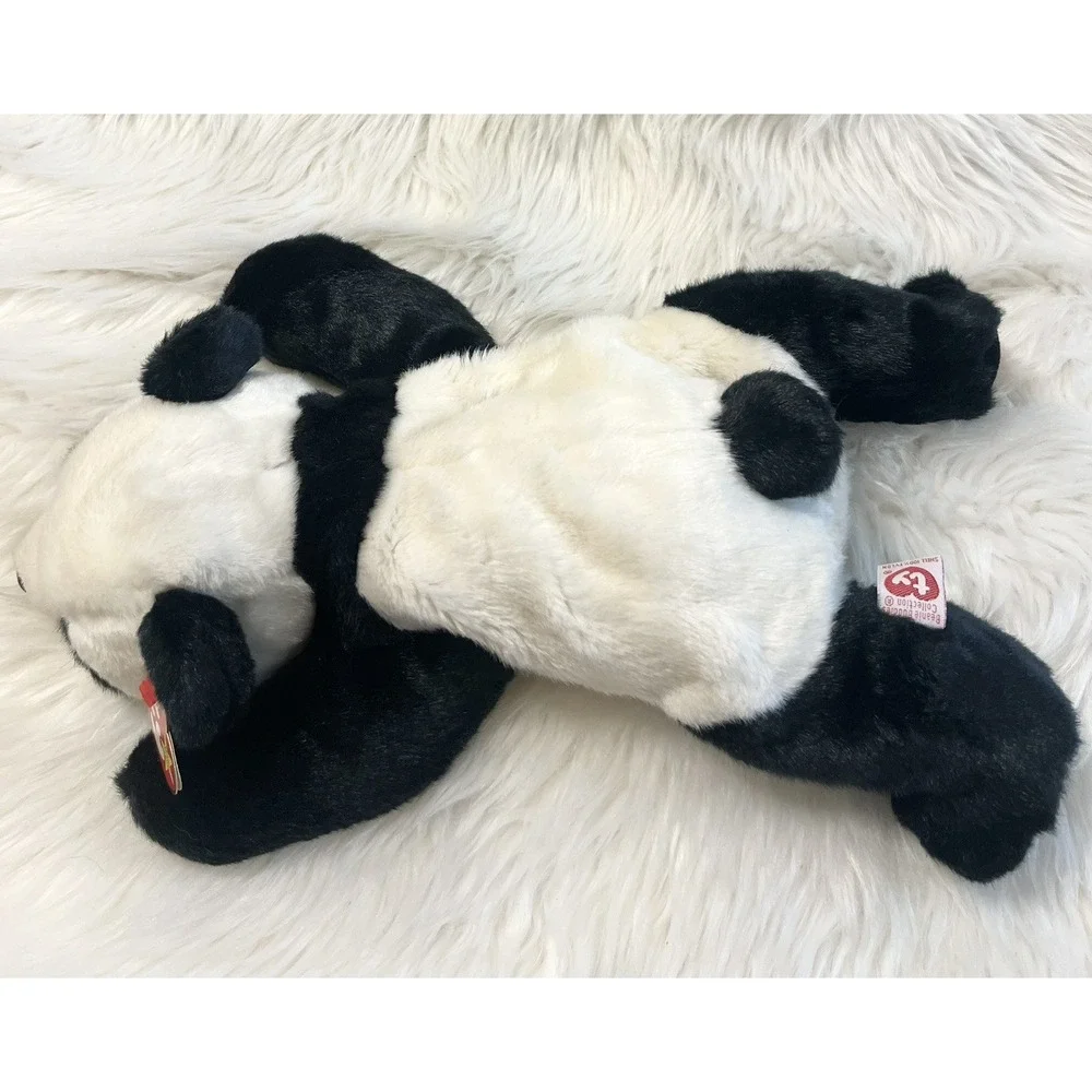 1998 Ty Beanie Buddy PEKING the Panda Bear 14
